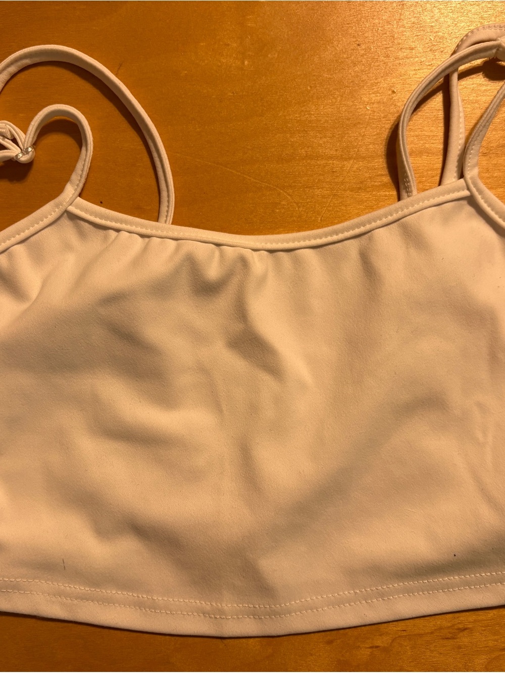 #53G - MUST GO! SHEIN White Women's Crop Cami Top - small